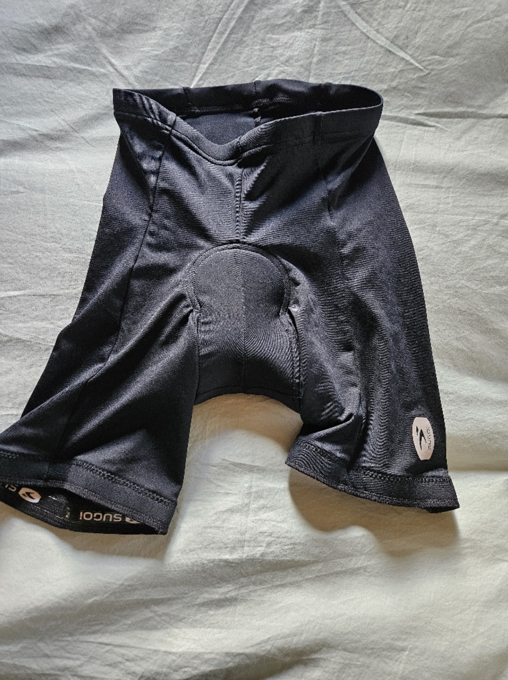 SUGOI Black Cycling Bib Short Sleeve/Leg Hem